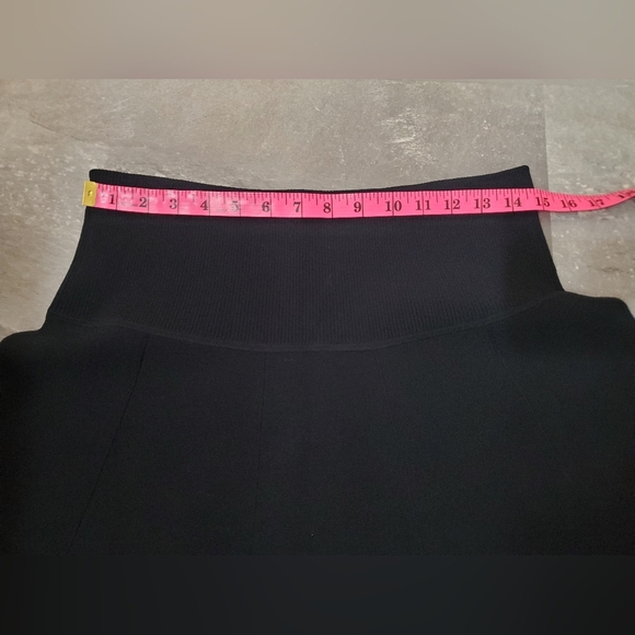 Rag & Bone Isla Knit Fit & Flare Skater Sweater Mini Skirt. Black. Size Medium - Picture 2 of 15